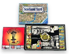 1980s onwards board games, generally excellent to good plus in good plus boxes, with Scotland Yard