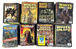 Large collection of White Dwarf & Warhammer Monthly Magazines. 106 White Dwarf magazines from 1990'