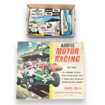 Airfix Motor Racing 1/32nd scale slot car collection, with set No. MR11 including racing cars (2),