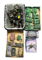 Warhammer 40k Land Raiders & Other built models. 13 land raider models, painted to a high