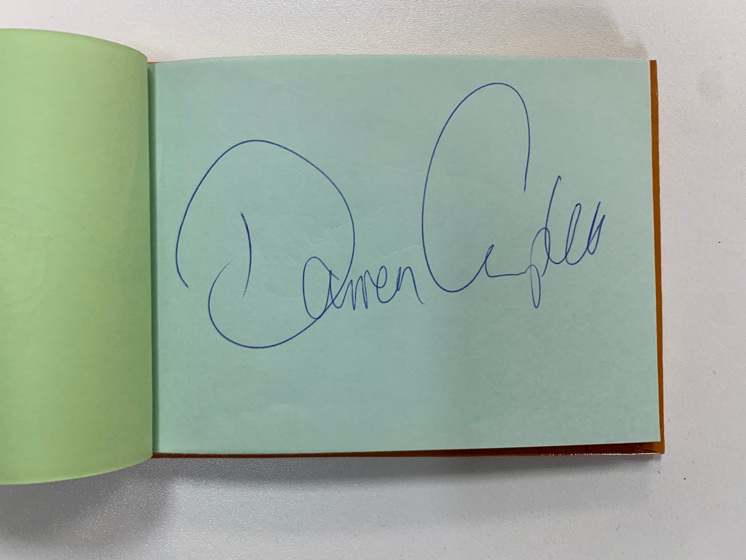 Autograph book including various stars, many Athletics - Image 9 of 18