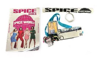 Spice Girls 2019 Spice World tour merchandise, generally excellent to good plus, with programme,