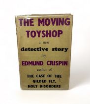 CISPIN, EDMUND. The Moving Toyshop by Edmund Crispin. Victor Gollancz Ltd [London, 1946]. The Moving