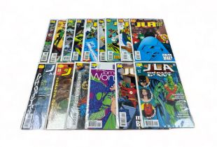 DC Comics JLA (15) 1990S/2000S Nos 1(Girl Frenzy), JLA (One Million), 1(JLA Annual), 2(JLA