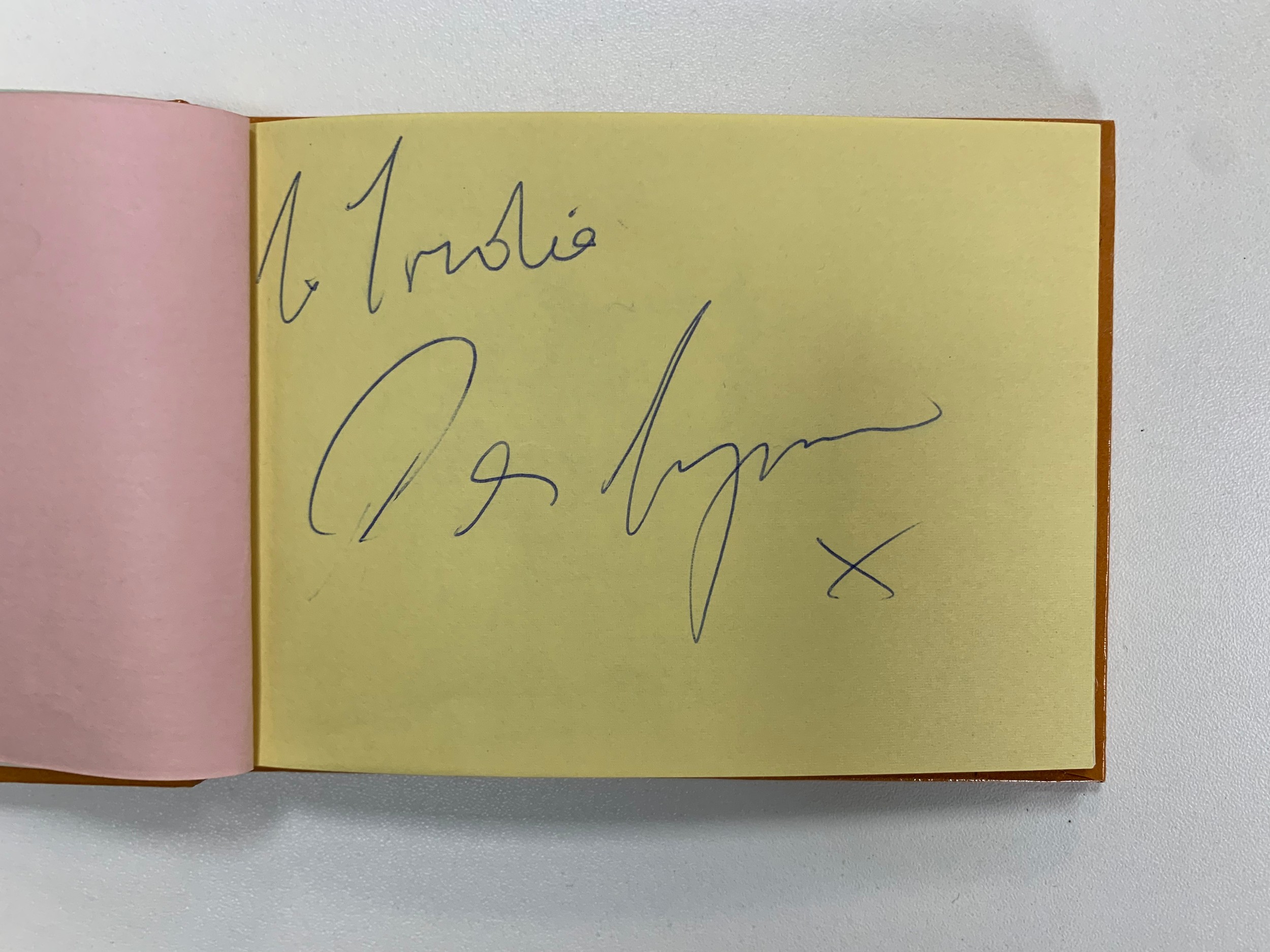 Autograph book including various stars, many Athletics - Image 4 of 18