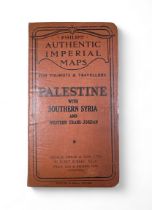 Palestine; Philips’ map of Palestine with Southern Syria and Western Trans-Jordan, for tourists