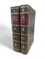 DUGDALE, WILLIAM. The Antiquities of Warwickshire by Sir William Dugdale, two volume facsimile