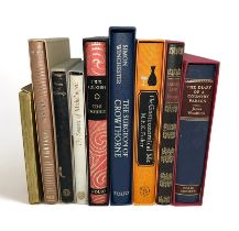 Folio Society nine cased modern volumes, to include; The Gastronomical Me by M.F.K. Fisher [2017],