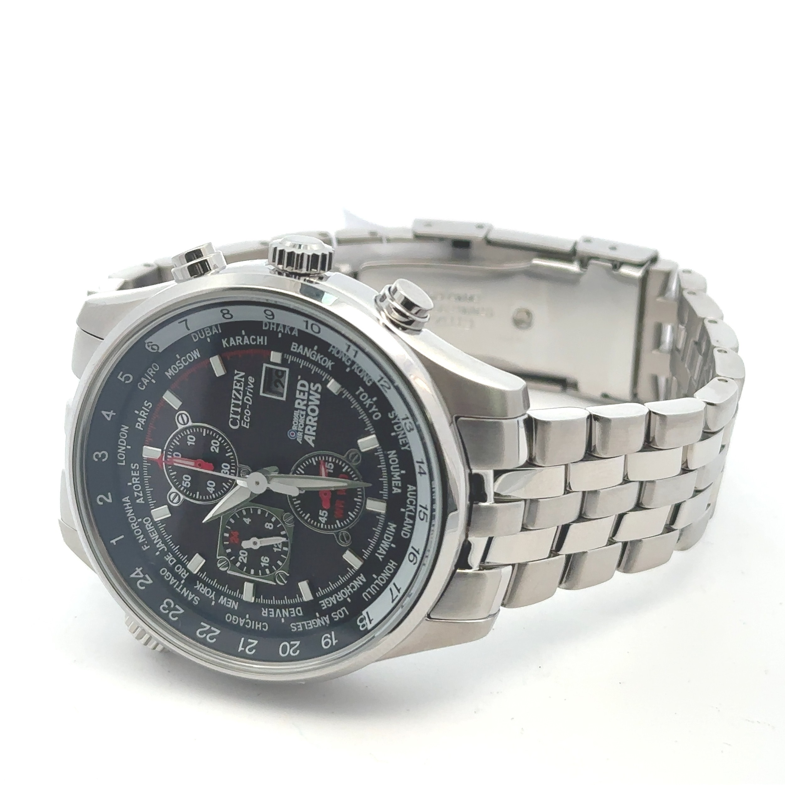 A gents Citizen Eco-Drive Chronograph wristwatch - Royal Air Force Red Arrows Edition, B612-S069149. - Image 3 of 6