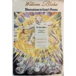 William Blake (British, 1757-1827), original William Blake Illustrations to Gray’s Poems for The