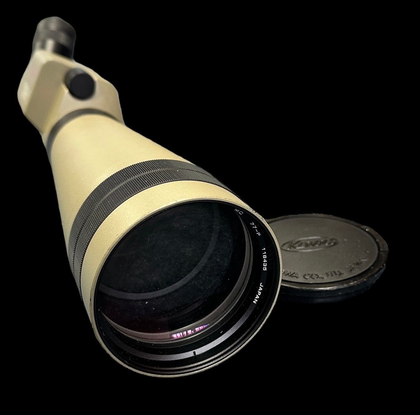 A Kowa TSN-1 Spotting Scope, with 60x eyepiece and TSN 20x eyepiece. In Kowa zip up case with - Image 3 of 6