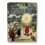 Original 1949 Rupert Annual, price unclipped, neat inscription, some minor wear to edges, small