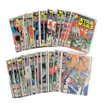 Marvel Comics Star Wars (40) 1980s/1990s Nos 38, 45x2, 46x2, 47x2, 48x2, 49, 51, 52, 53, 54, 55, 56,