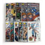 Marvel Comics Captain America(11) 1990s/2000s Nos 1, 2, 3, 4, 5, 6, 8x2, 9, 10, 11. All 11 comics