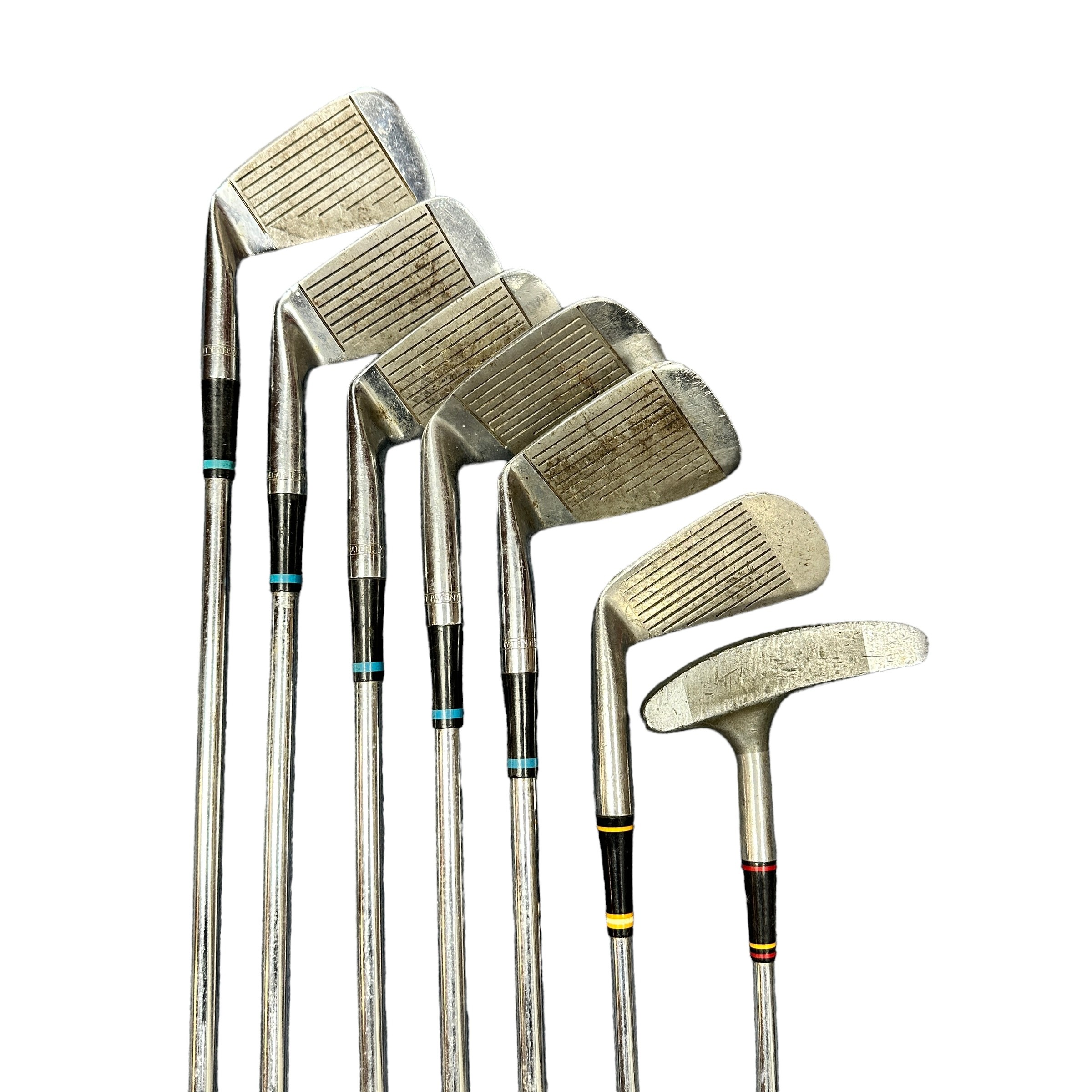 Set of Dunlop Golf Irons with Woods and Bag. 5x Dunlop Blueflash irons 3,5,7,9 and S wedge. Plus 3 - Image 3 of 4