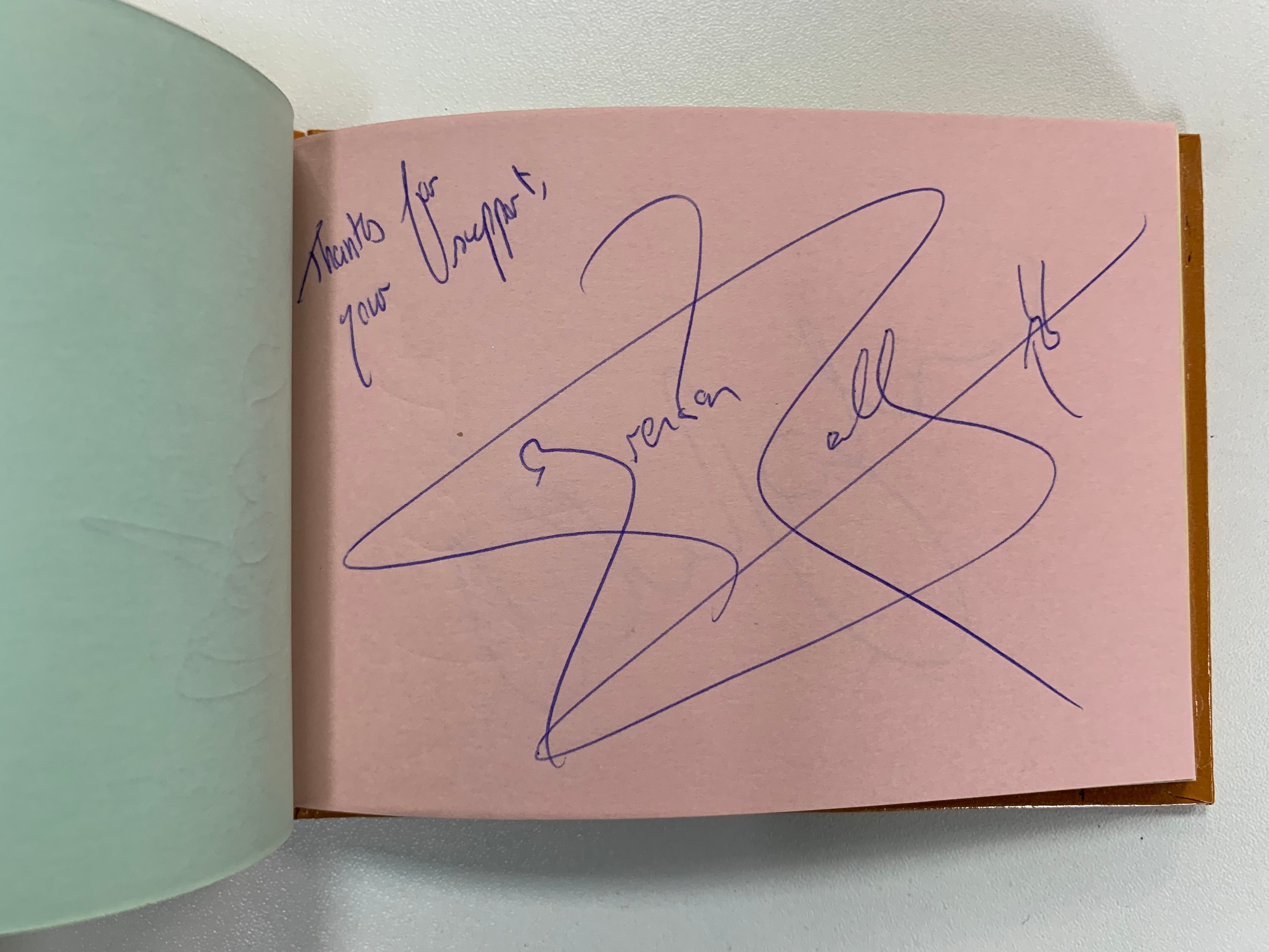 Autograph book including various stars, many Athletics - Image 15 of 18