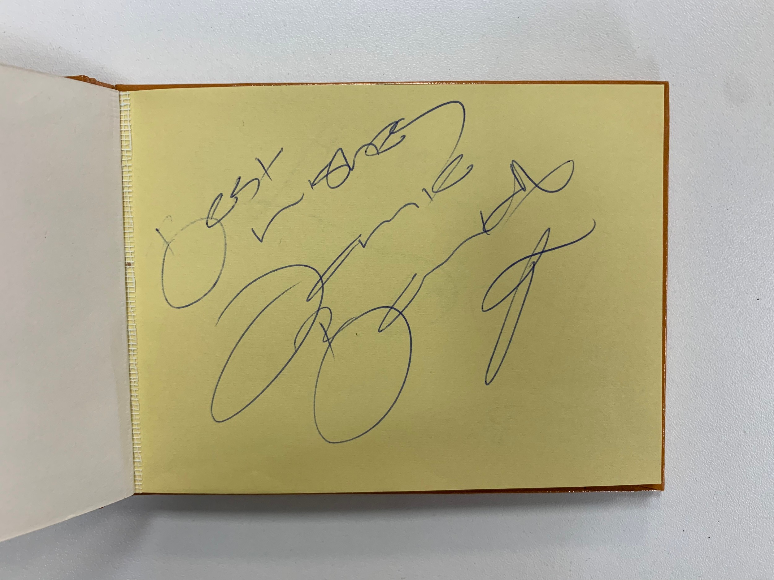 Autograph book including various stars, many Athletics - Image 3 of 18