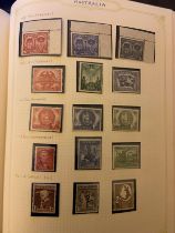 Australia KGV-QEII M/UM and Used collection in SG Simplex album, incl a good selection of sets