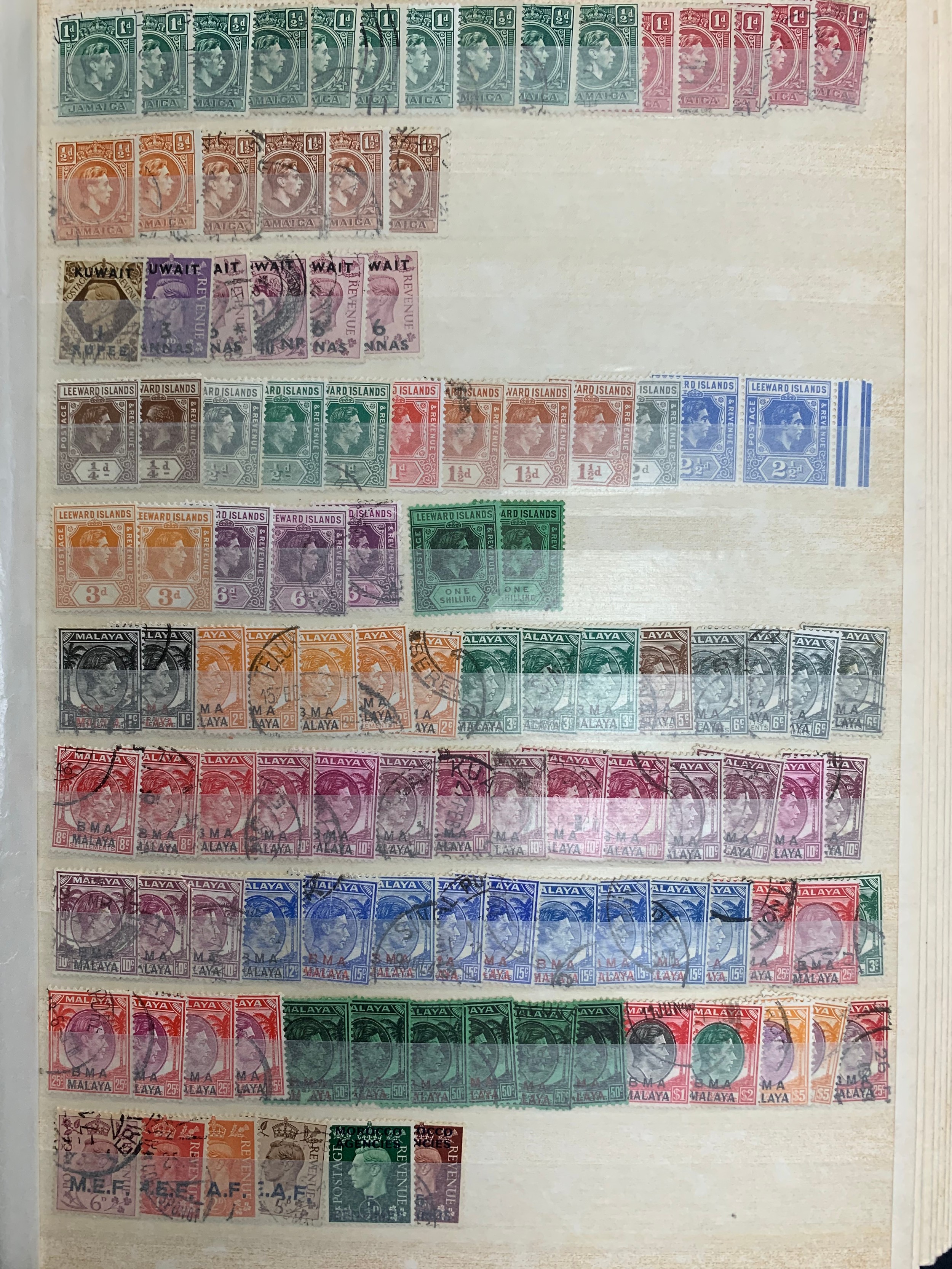 British Commonwealth, QV to QEII collection in two well-filled stockbook with stamps layered - Bild 14 aus 20