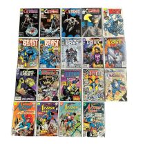 Selection of DC Comic Titles to include: Catwoman 1989 mini Series of 4: The Beast 1997 Nos 1, 2, 3: