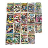 Marvel Super Action Starring Captain America 1970s Nos 2, 6, 8, 9, 12: The Avengers Nos 15, 20,