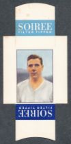 Soiree Cigarettes, Mauritius, Famous Footballers uncut packet issue, No.24 Alan Brown, Luton &