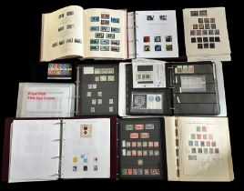 British Commonwealth and Great Britain collection in eight albums / binders, to include; Canada QV