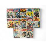 Superman's Pal Jimmy Olsen 1970s nos 151-163: All 13 comics bagged & boarded, NM.