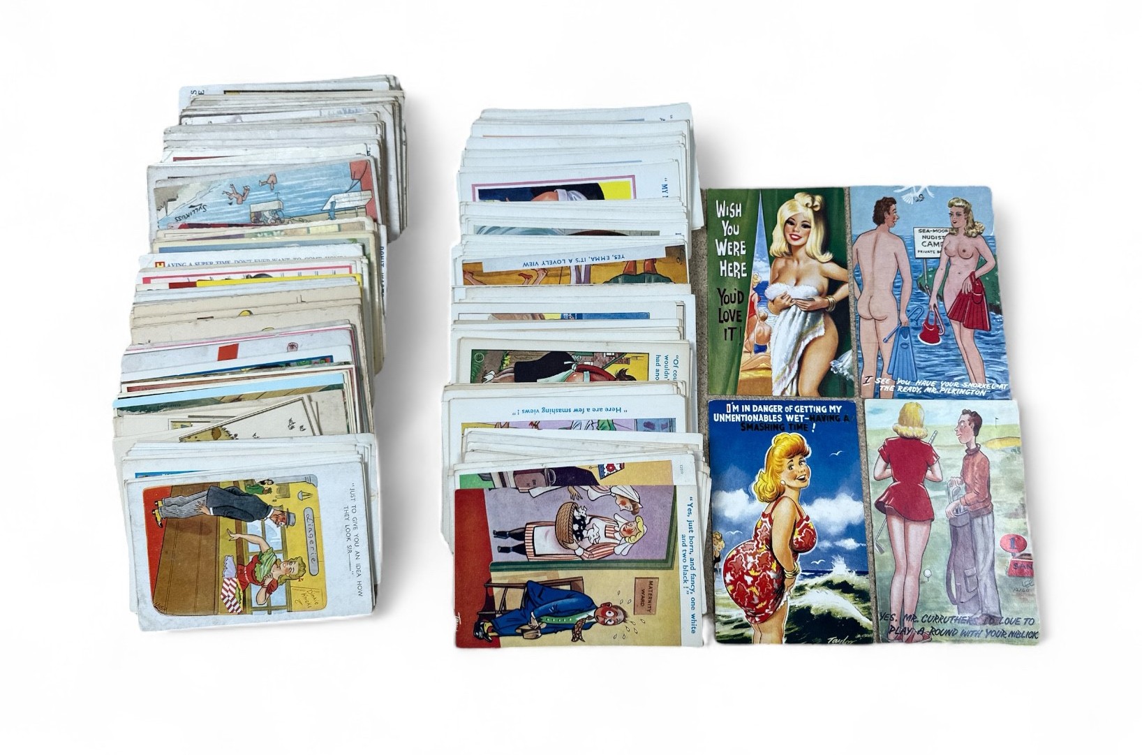 Naughty Postcard Collection Including Cards From Trow T K Miller naughty-postcard-collection-including-cards-from-trow-t-k-miller