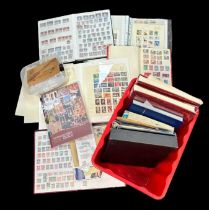 World stamp collection in ten albums / stockbooks, to include; USA, Great Britain, Egypt, Germany,