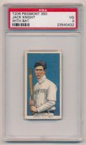 American Tobacco Company Baseball Series T206, single card, Piedmont 350 back, Jack Knight, N.Y.