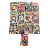 Marvel Comics The Uncanny X-Men 1980/90s Nos 151, 186, 210, 211, 217, 228, 230, 248, 250, 252,