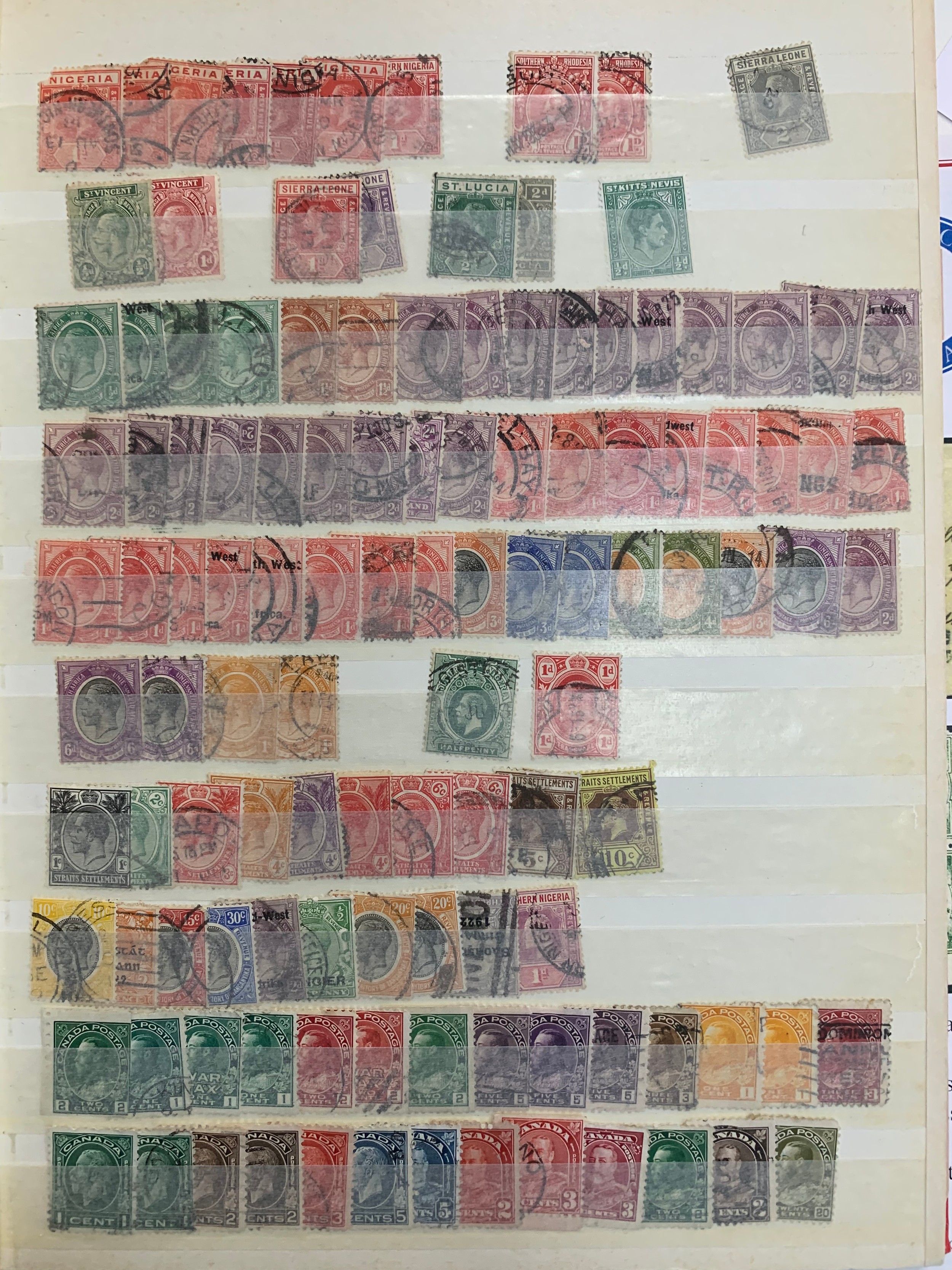 British Commonwealth, QV to QEII collection in two well-filled stockbook with stamps layered - Bild 19 aus 20