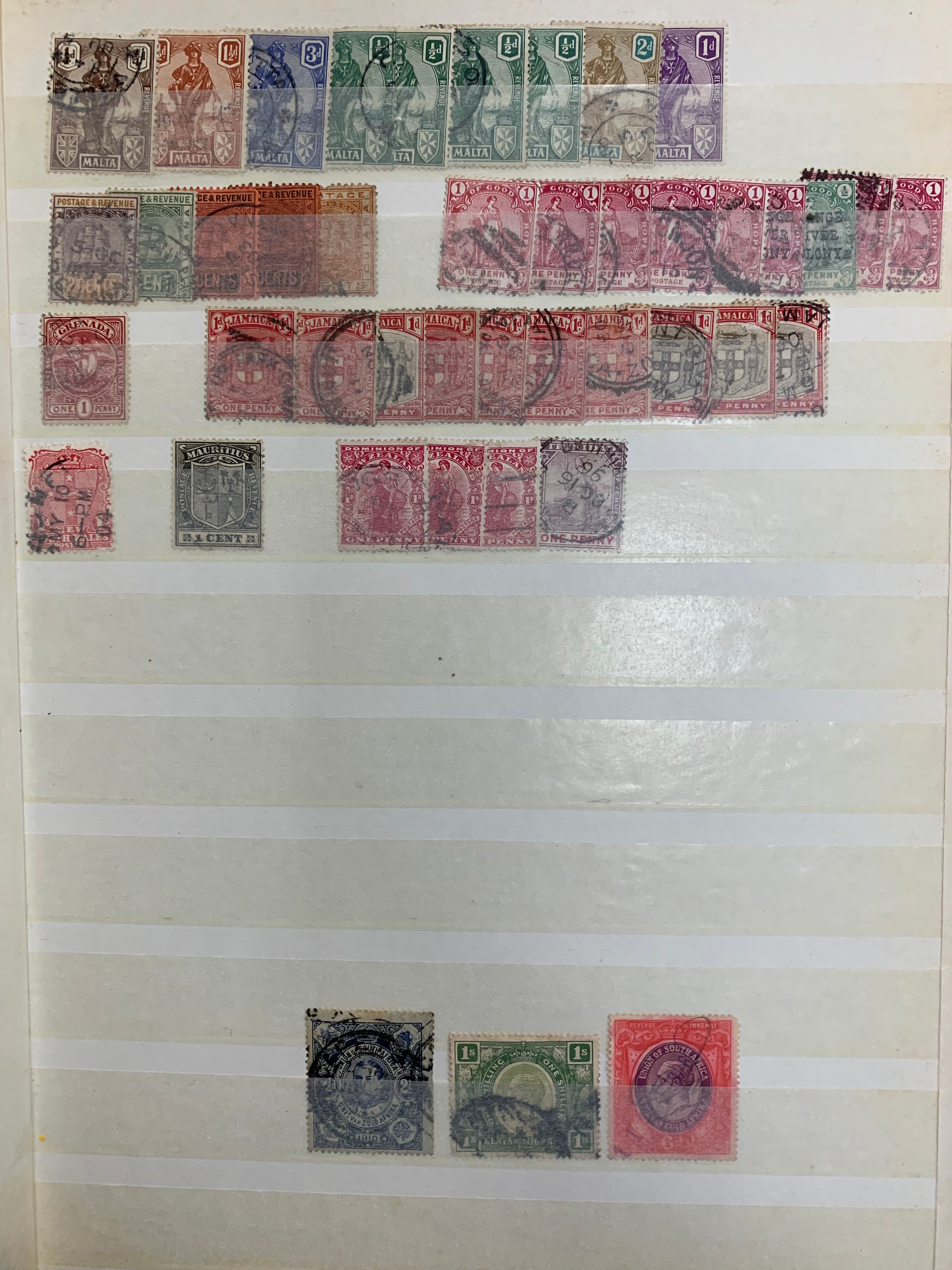 British Commonwealth, QV to QEII collection in two well-filled stockbook with stamps layered - Bild 18 aus 20