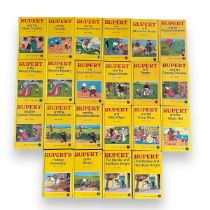 Rupert Little Bear Library in hardback Published by Sampson Low in the 1970s: Complete run of 18