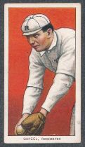 American Tobacco Company Baseball Series T206 white border, single card Piedmont back - John Ganzel,