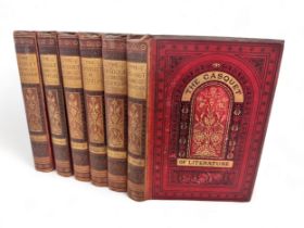 GIBBON, Charles, 'The Casquet of Literature' 6 Volumes, Published by Blackie, & Son, 1880.