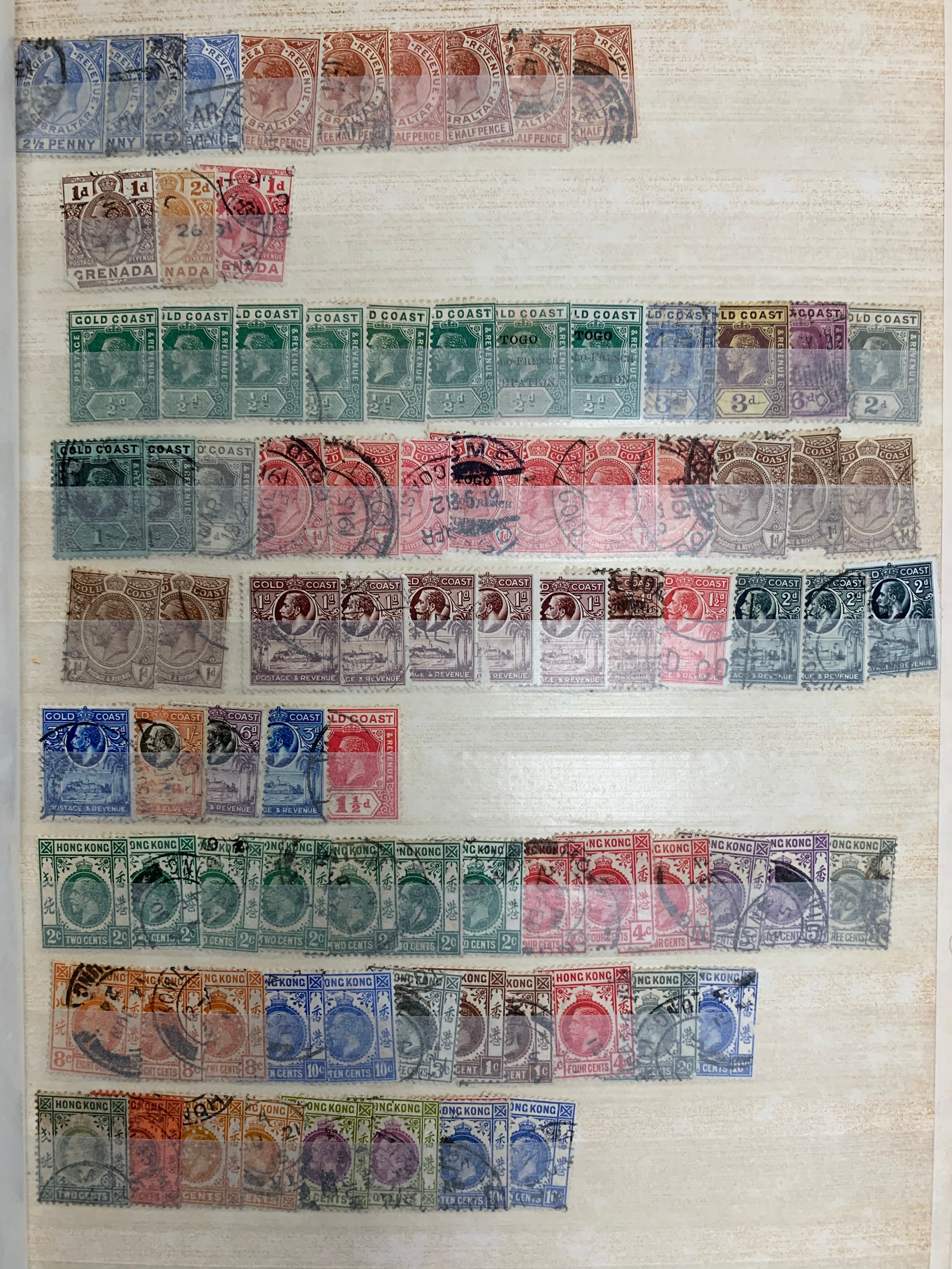 British Commonwealth, QV to QEII collection in two well-filled stockbook with stamps layered - Bild 10 aus 20