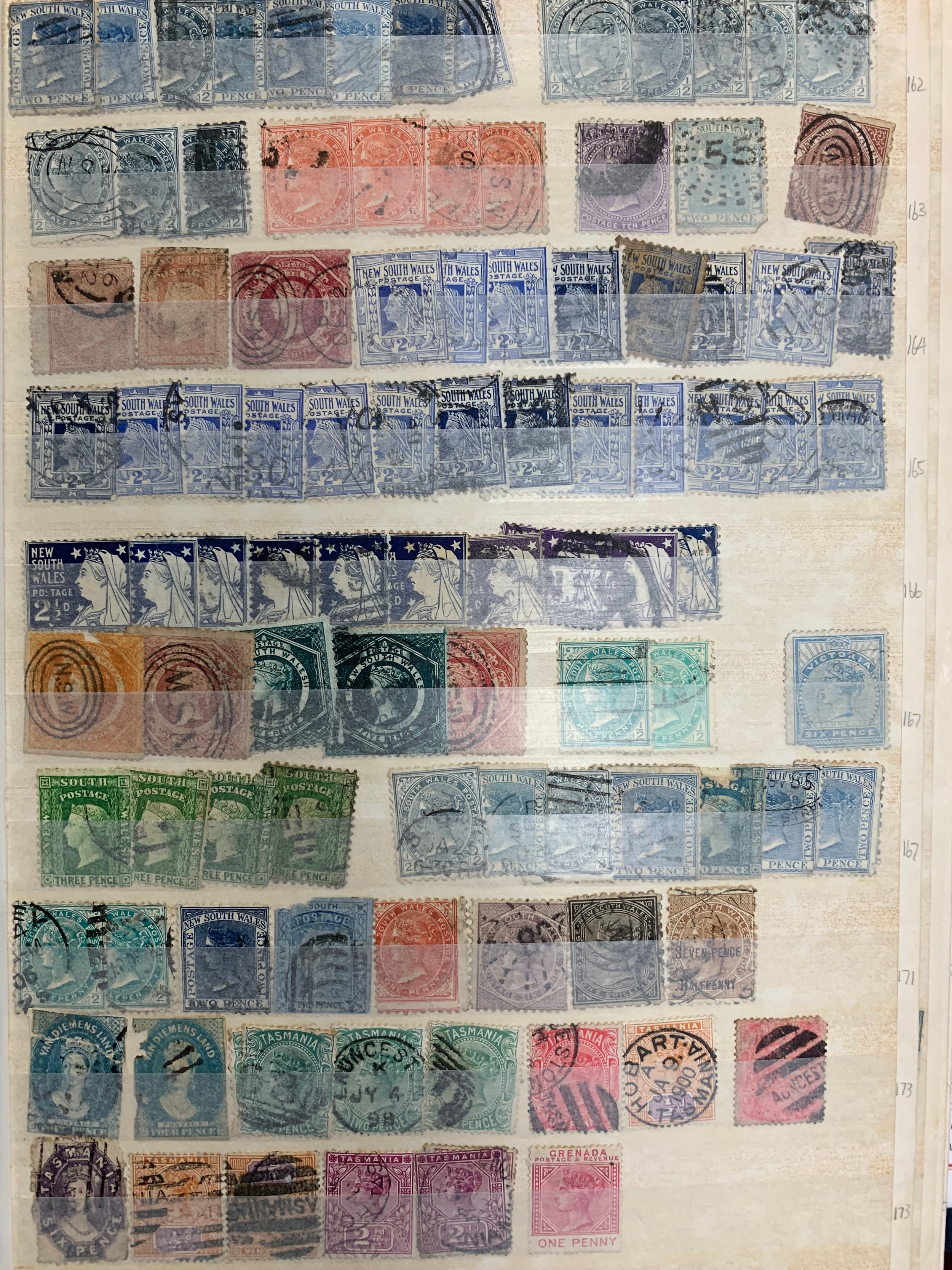 British Commonwealth, QV to QEII collection in two well-filled stockbook with stamps layered - Bild 4 aus 20