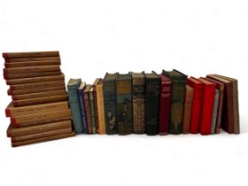 Collection of book including children's books, poetry and novels. Includes 'The Young Fur Traders'