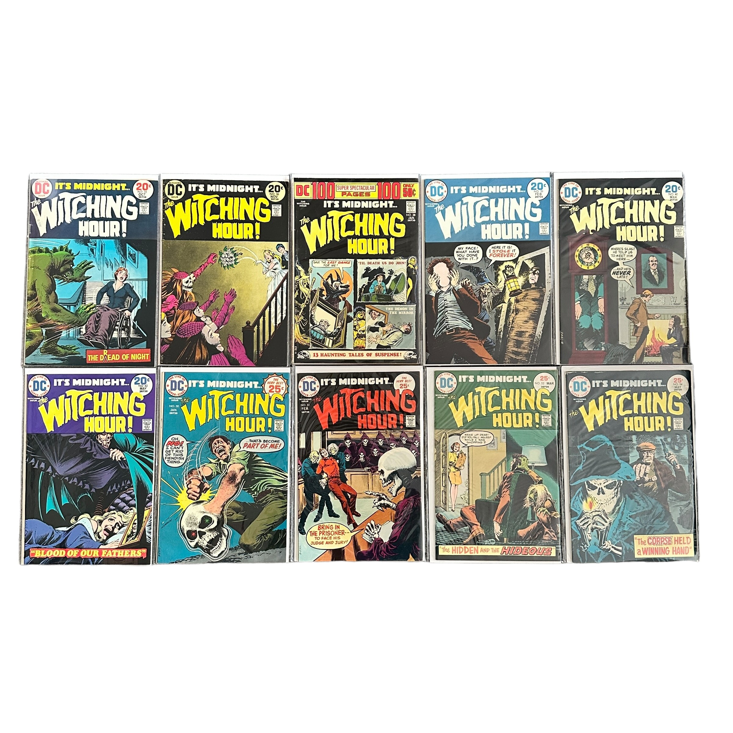 DC Comics The Witching Hour 1970s Nos 18, 20, 21, 23, 25, 26, 29, 31, 33, 34-36, 38-40, 42, 50, - Image 2 of 2
