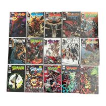 Image Comics Spawn 90s Nos 2-18, 21-30, 32, 37, 39, 41: All 31 comics bagged & boarded, NM.,