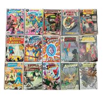 Selection of DC Comic Titles to include: Worlds Finest Comics 1980 Nos 200, 214 304, 305: Action