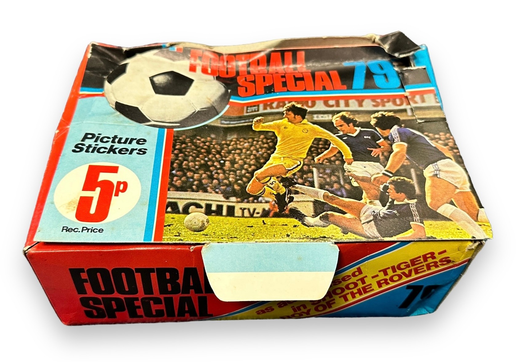 Trade stickers, Americana, 'Football Special 79', Counter Display Box containing approx. 200 packets - Image 2 of 4