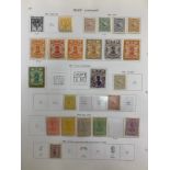 Iran, early to 1930 useful mint collection on loose leaves, to include; 1881-82 vals to 25c M,