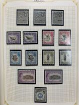British Commonwealth, A to Z QEII M/UM (predominantly M) collection in The Utile Hinged Leaf
