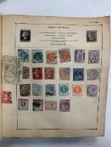 World early issue collection in useful The Strand Album, including; Great Britain with QV issues,