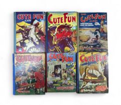 1948, 1950, 1951, 1953, 1954, 1955 Cute Fun Albums published by Gerald G Swan Ltd all six albums are