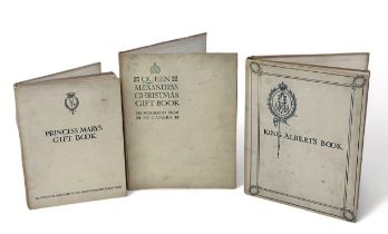 Three Royal Gift Books. King Alberts Book , Princess Mary's Gift Book and Queen Alexandra's