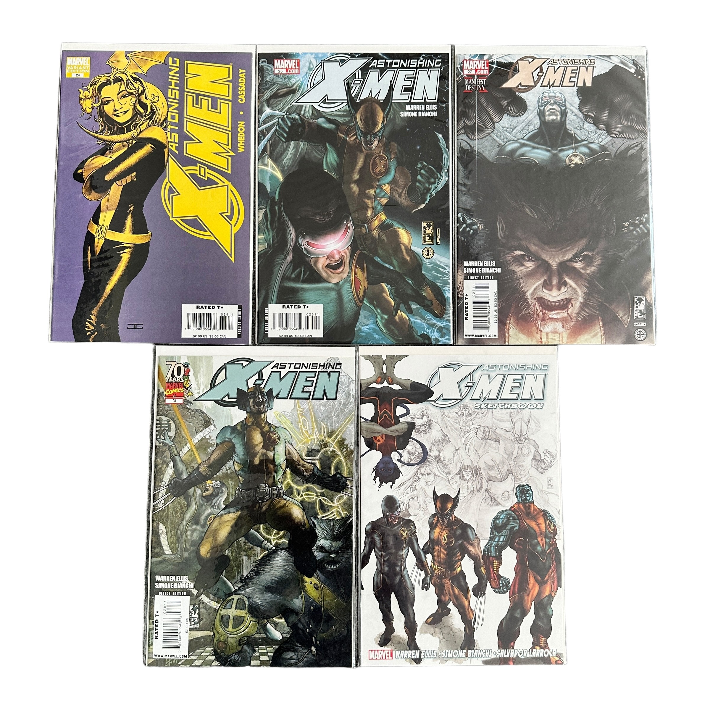 Marvel Comics Astonishing X-Men 2000s Nos 2, 4, 10, 12-25, 27-28, Plus Astonishing X-Men Sketchbook; - Bild 2 aus 2